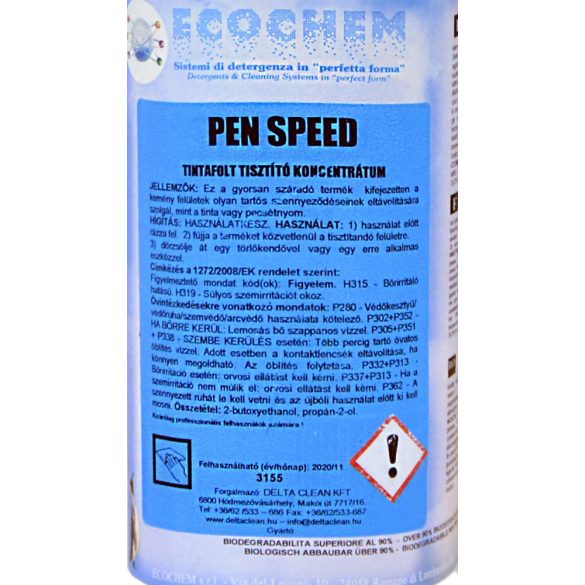 Pen Speed 1L - Tintaeltávolító koncentrátum