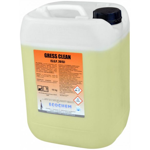 Gress Clean 10L - Greslap tisztító