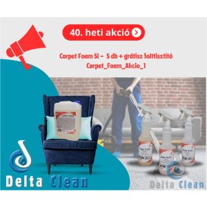 Carpet Foam 5l 5 db + grátisz folttisztító