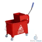 Osztott vödrös felmosókocsi – 20 l – AF08068
