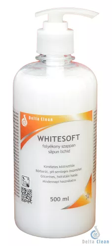 Whitesoft – folyékony szappan – 500 ml (10 db/karton)