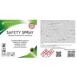 Safety Spray 750 ml - Alkoholos fertőtlenítőszer és tisztítószer (12 db/karton)