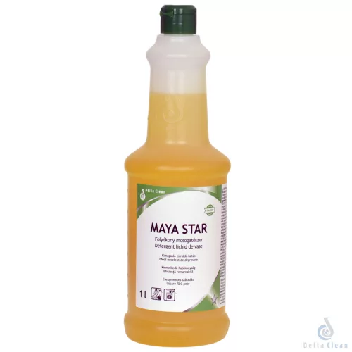 Maya Star – kézi mosogatószer – 1 l (12 db/karton)