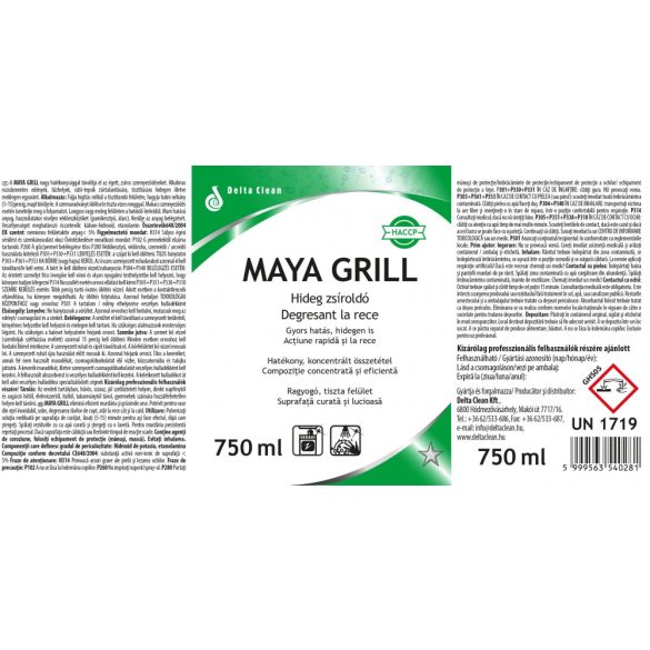 Maya Grill 750 ml