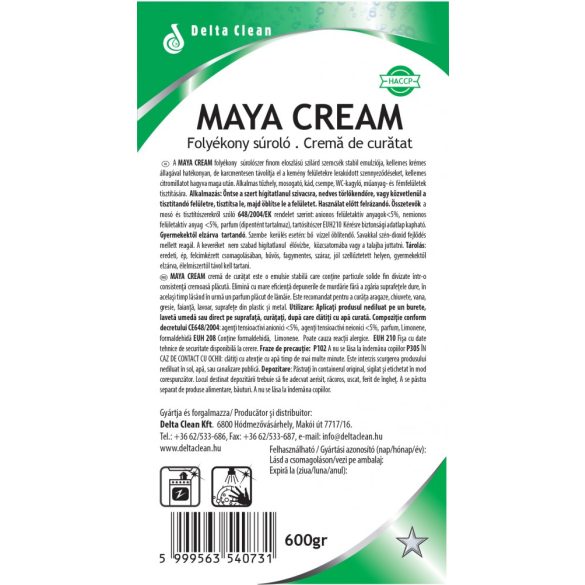 Maya Cream 600 g