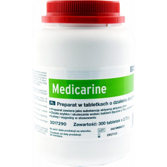 Medicarine - Fertőtlenítő klórtabletta