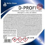 D-Profi 3 kg - Fertőtlenítő hatású főmosópor