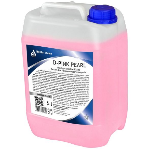 D-Pink Pearl 5l - Mikrokapszulás textilöblítő