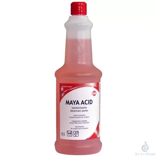 Maya Acid – szanitertisztító – 1 l (12 db/karton)