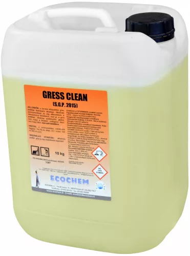 Gress Clean – greslap- és mikroporózusfelület-tisztító – 10 l