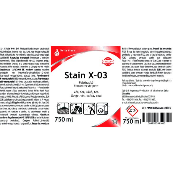 Stain X-03 750 ml