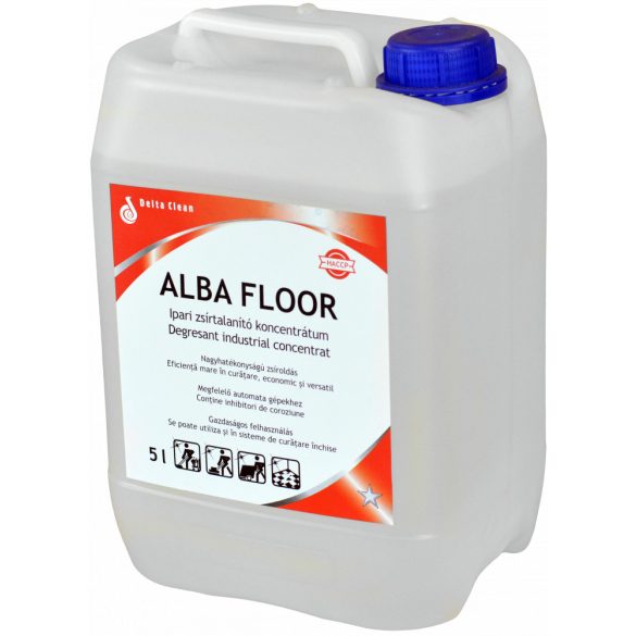 Alba Floor 5 kg - Ipari zsírtalanító koncentrátum