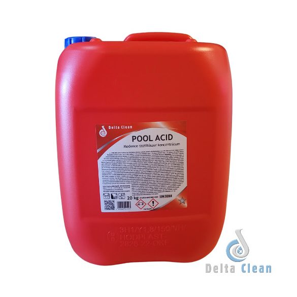 Pool Acid 20 kg - Medencetisztító koncentrátum