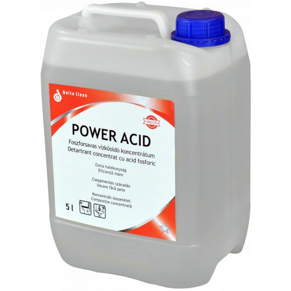 Power Acid 5L - Koncentrált vízkőoldó és savas tisztítószer