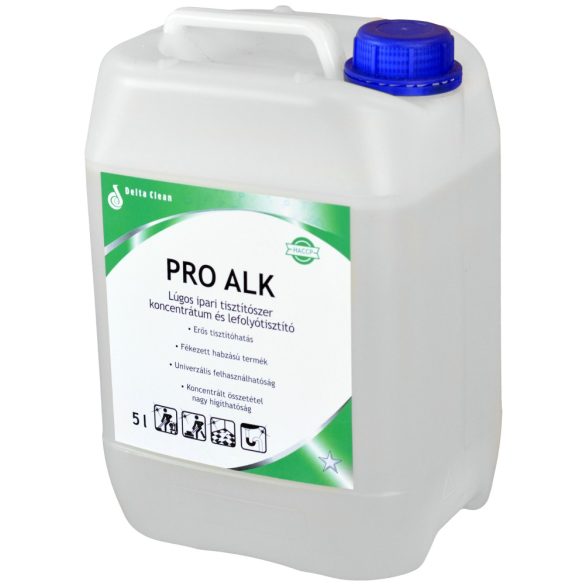 Pro Alk 5 kg - Lúgos ipari tisztítószer koncentrátum és lefolyótisztító