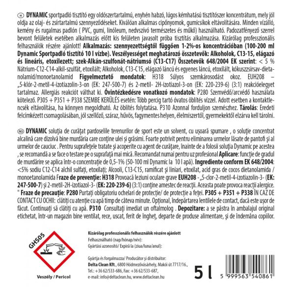Dynamic 5L - Sportbodenreiniger