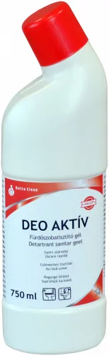 Deo Aktív – fürdőszoba- és WC-tisztító gél – 750 ml (15 db/karton)
