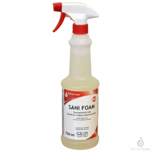 Sani Foam – szanitertisztító hab – 750 ml (12 db/karton)