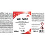 Sani Foam 750 ml - Szanitertisztító hab (12 db/karton)
