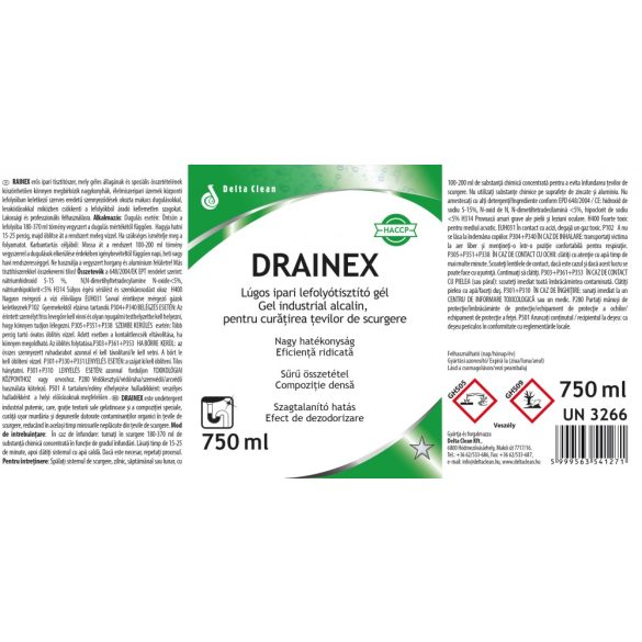 Drainex 750 ml (15 db/karton)