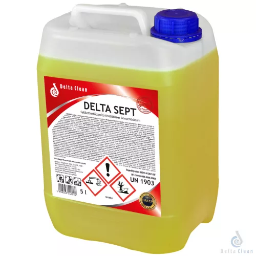 Delta Sept – felületfertőtlenítő tisztítószer-koncentrátum – 5 l
