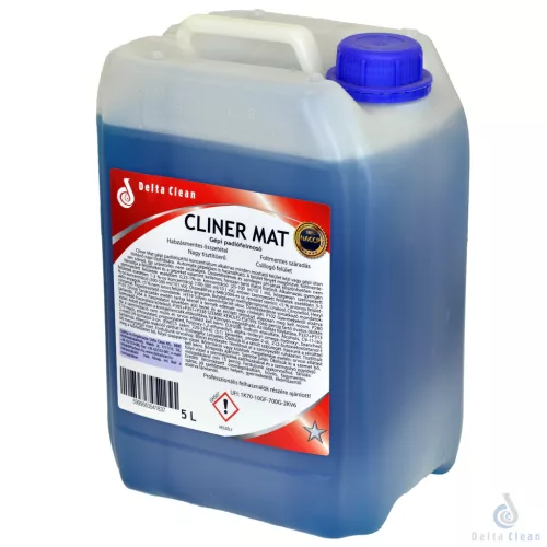 Cliner Mat – fékezett habzású padlótisztító koncentrátum – 5 l