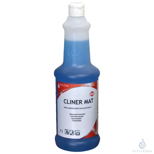 Cliner Mat – fékezett habzású padlótisztító koncentrátum – 1 l (12 db/karton)