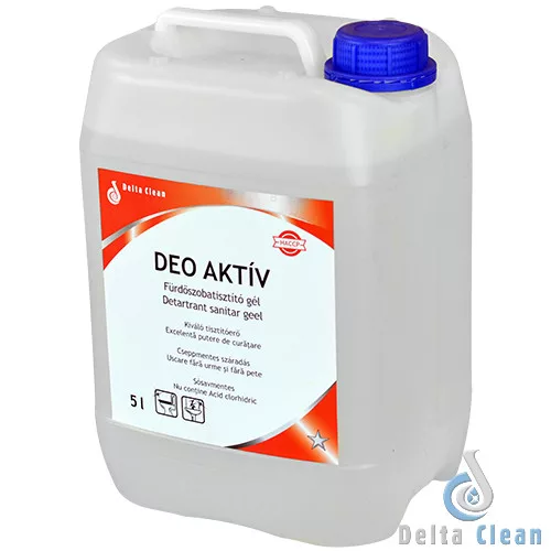 Deo Aktív – fürdőszoba- és WC-tisztító gél – 5 l