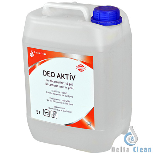 Deo Aktív 5l - fürdőszoba és Wc tisztító gél - Delta Clean K