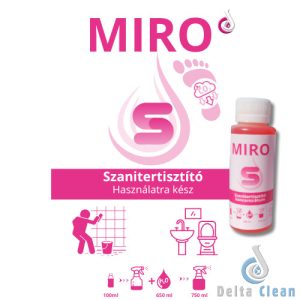 MIRO S 100 ml - Szanitertisztító koncentrátum