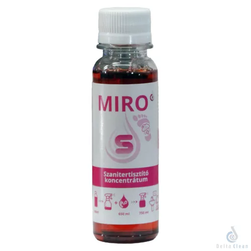 MIRO S – szanitertisztító szuperkoncentrátum – 100 ml