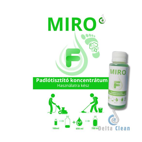 MIRO F 100 ml - Padlótisztító szuperkoncentrátum