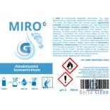 MIRO G 100 ml- Ablaktisztító koncentrátum (1 karton = 12 db) + 1 db keverőflakon