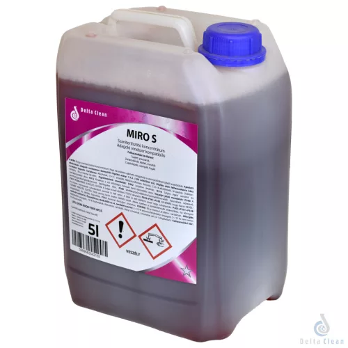 MIRO S – szanitertisztító koncentrátum – 5 l