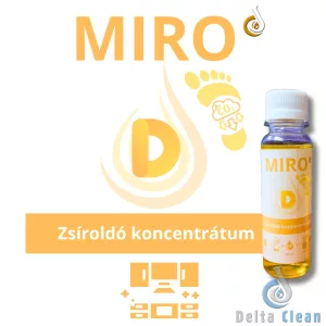 MIRO-D  100 ml - Zsíroldó koncentrátum (hamarosan elérhető) + 1 db keverőflakon (12 db/karton)