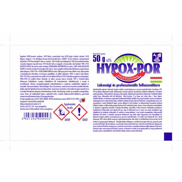 Hypox por 50 gr 70/#