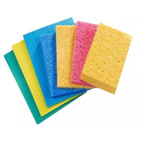 Wipes, sponges, scourers